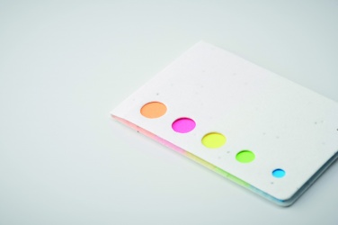 Logotrade promotional merchandise picture of: Seed paper page markers pad