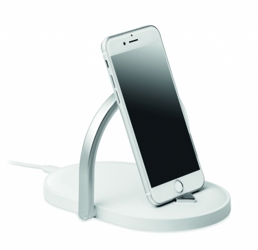 Logo trade business gift photo of: Light and wireless charger 10W