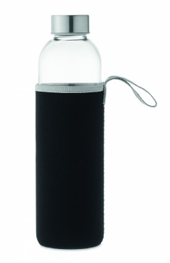 Logo trade promotional product photo of: Glass bottle in pouch 750ml