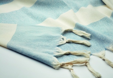 Logo trade promotional product photo of: Hamman towel blanket 140 gr/m²