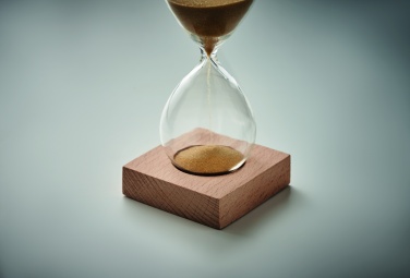Logotrade promotional product picture of: 5 minute sand hourglass