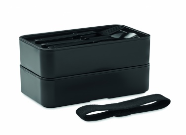 Logotrade promotional product picture of: Lunch box in PP and bamboo lid