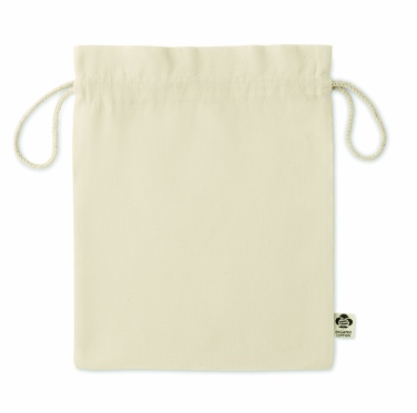 Logotrade promotional products photo of: Medium organic cotton gift bag