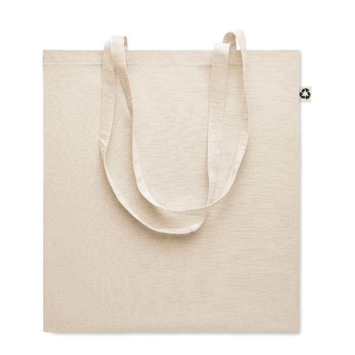 Logotrade promotional item picture of: Recycled cotton shopping bag