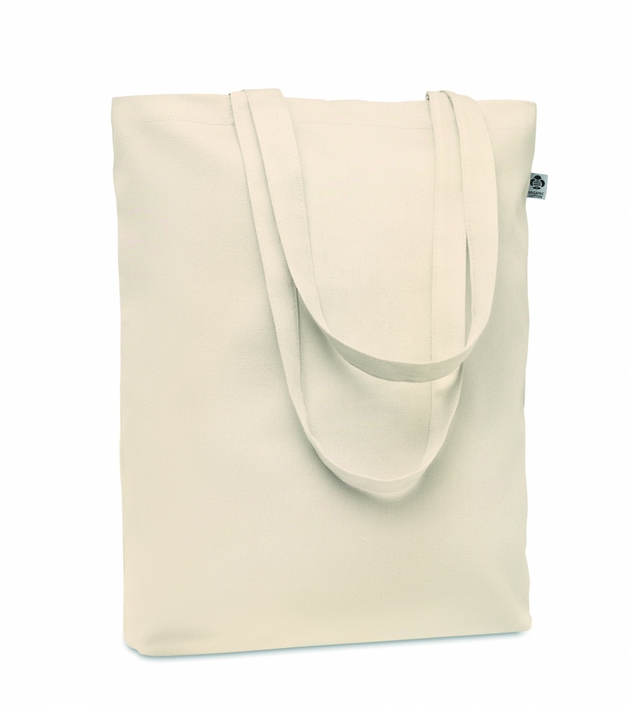 Logo trade promotional item photo of: Canvas shopping bag 270 gr/m²