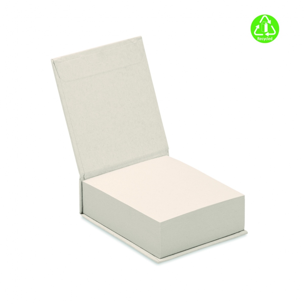 Logo trade promotional merchandise picture of: Recycled milk carton memo pad
