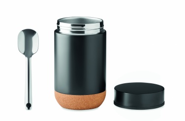 Logo trade advertising product photo of: Double wall storage jar 400 ml