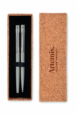 Logo trade promotional product photo of: Recycled stainless steel pens