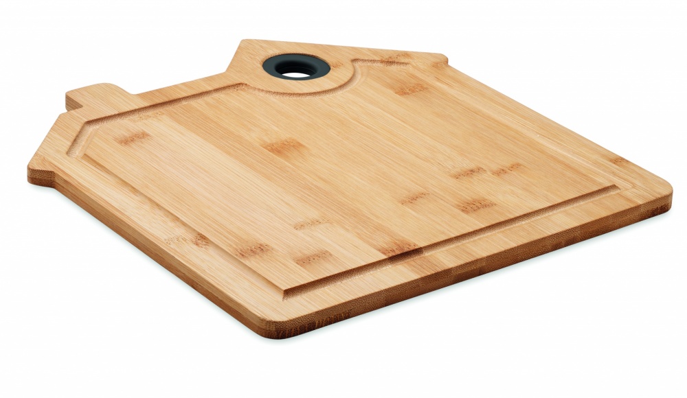 Logo trade promotional merchandise photo of: Bamboo house cutting board