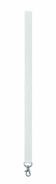 Logo trade advertising products image of: Seed paper lanyard w/hook