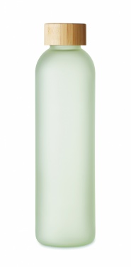 Logo trade corporate gifts image of: Sublimation glass bottle 650ml