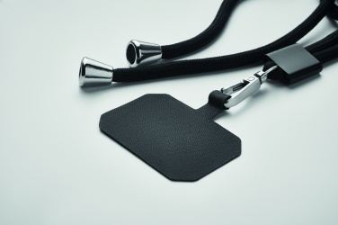 Logotrade promotional merchandise photo of: RPET Phone holder lanyard