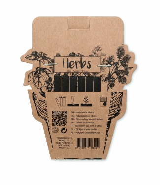 Logo trade corporate gifts picture of: Herb seeds sticks