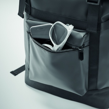 Logotrade promotional gift image of: Rolltop backpack 50C tarpaulin