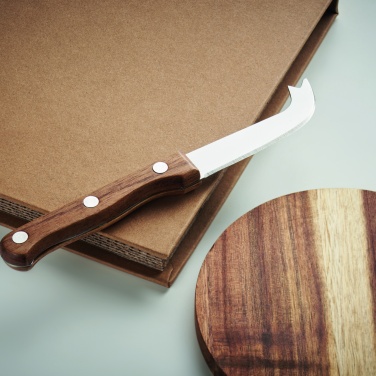 Logotrade promotional products photo of: Acacia cheese board set Dresden