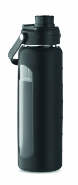 Logotrade business gifts photo of: Glass bottle with sleeve 750 ml