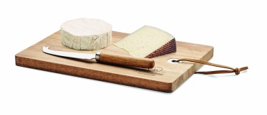 Logotrade advertising product picture of: Acacia wood cheese board set Hannover