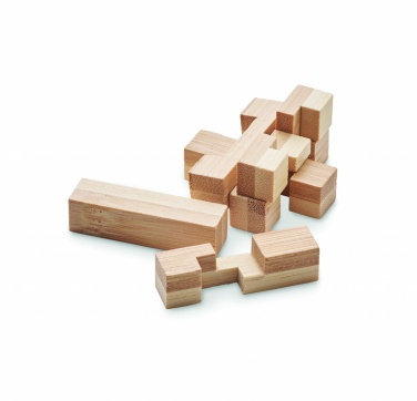 Logotrade advertising products photo of: Bamboo brain teaser puzzle
