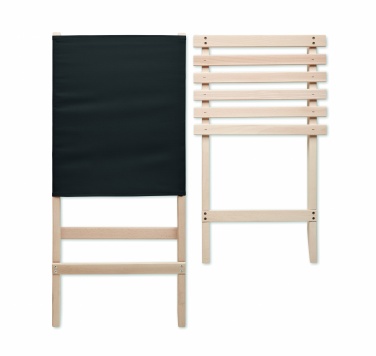Logotrade promotional merchandise image of: Foldable wooden beach chair