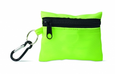 Logo trade business gifts image of: First aid kit w/ carabiner