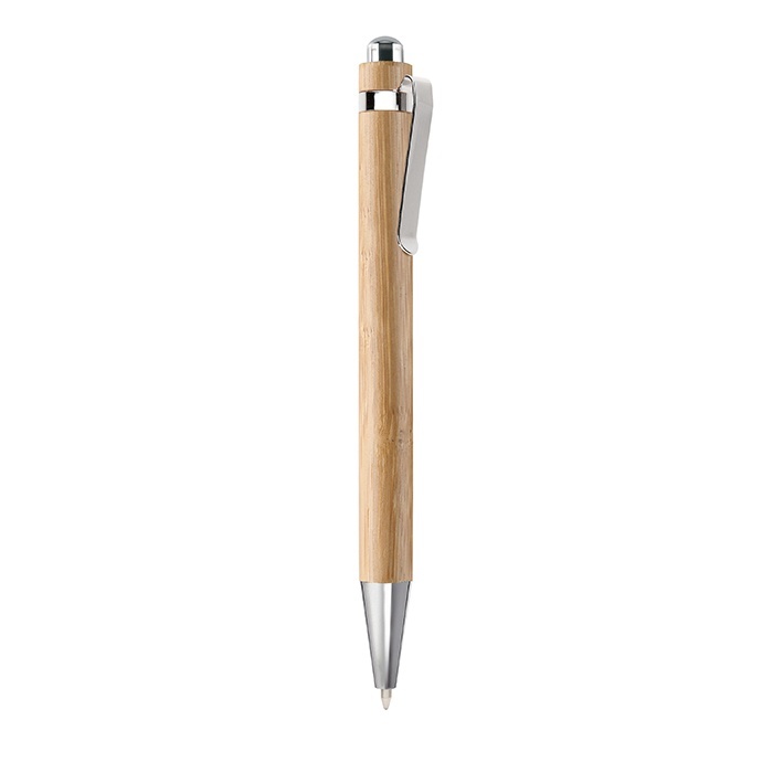 Logotrade promotional products photo of: Bamboo automatic ball pen