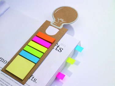 Logotrade business gift image of: Bookmark with sticky memo pad