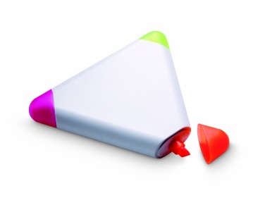 Logotrade promotional gift picture of: Triangular highlighter