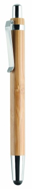 Logotrade promotional products photo of: Ball pen in ABS and bamboo