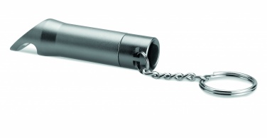 Logo trade promotional products image of: Metal torch key ring Ylivieska