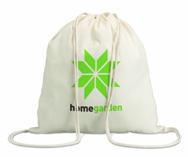 Logotrade promotional merchandise photo of: 100gr/m² cotton drawstring bag