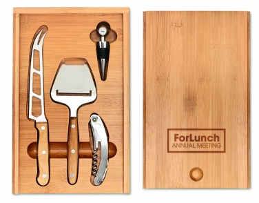 Logotrade corporate gift image of: Cheese and wine set
