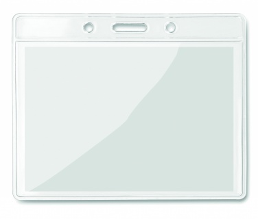 Logotrade promotional item picture of: Transparent badge 10cmx8cm