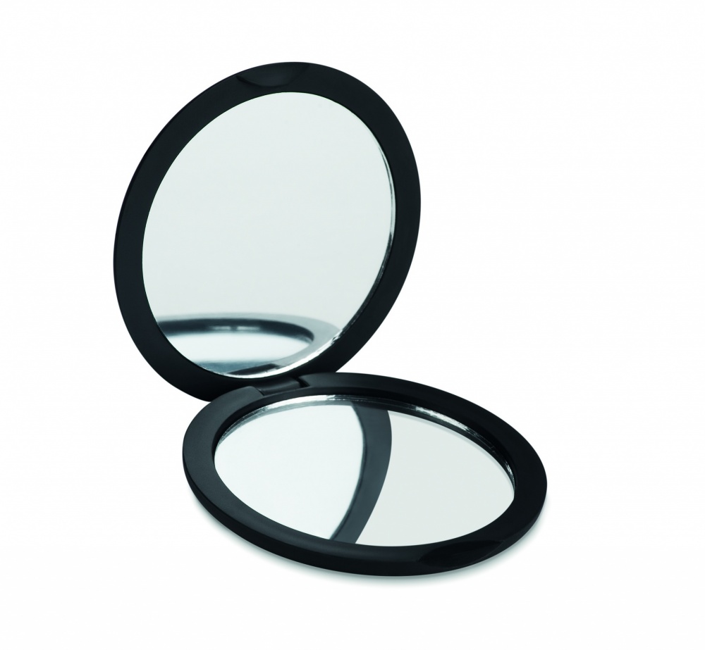 Logo trade promotional items image of: Double sided compact mirror