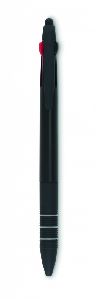 Logotrade promotional products photo of: 3 colour ink pen with stylus