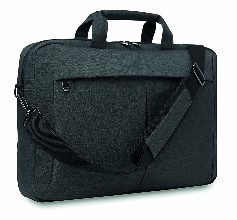 Logo trade promotional item photo of: Laptopbag in 360D polyester