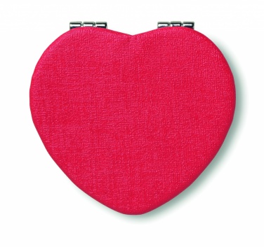 Logo trade promotional products image of: Heart PU mirror