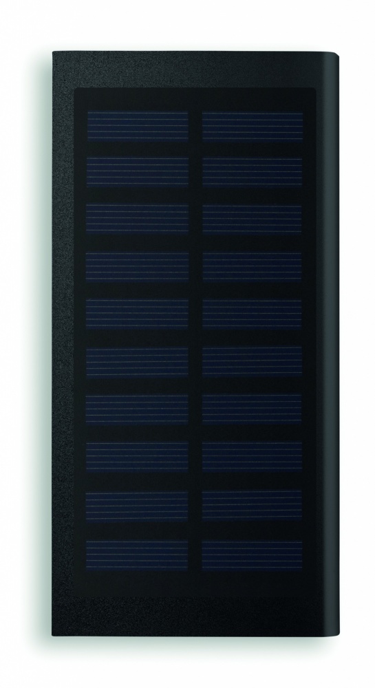 Logotrade promotional product image of: Solar power bank 8000 mAh