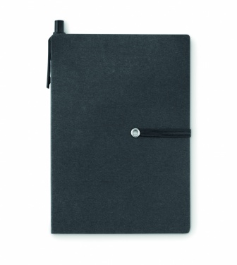 Logo trade promotional giveaways picture of: Notebook w/pen & memo pad