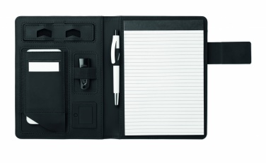 Logotrade business gifts photo of: A5 folder with power bank