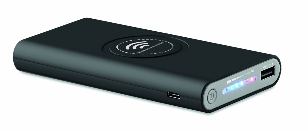 Logo trade promotional products image of: Wireless power bank Type C