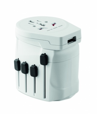 Logo trade advertising product photo of: PRO World & USB. 3-pole