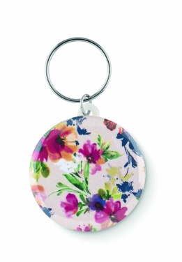 Logo trade corporate gifts image of: Small pin button key ring Tukums