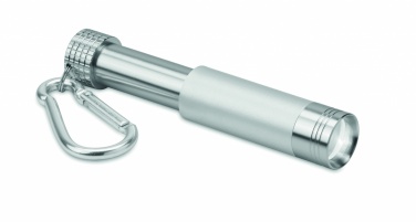 Logo trade corporate gifts picture of: Aluminium/ABS LED key ring Aizkraukle