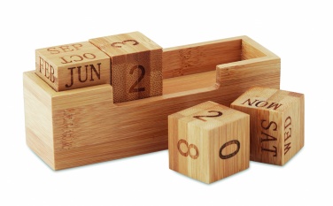 Logotrade promotional merchandise photo of: Bamboo calendar