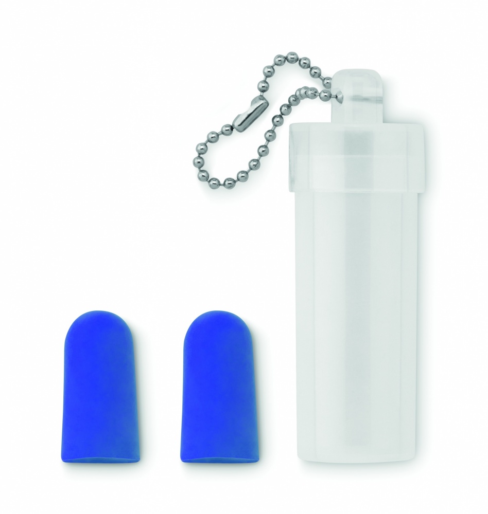 Logo trade promotional item photo of: Earplug set in plastic tube