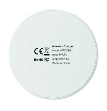 Logo trade promotional gifts image of: Wireless charger 5W
