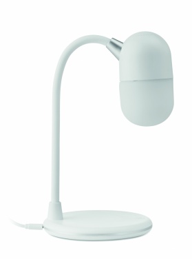Logotrade promotional products photo of: Wireless charging lamp speaker