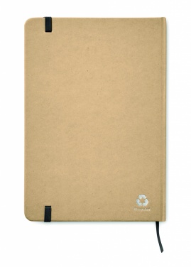 Logotrade promotional giveaways photo of: A5 recycled notebook 80 lined