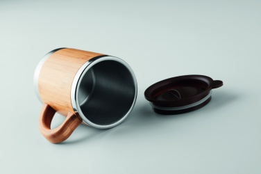 Logo trade promotional items image of: Double wall mug 300ml