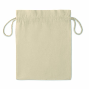 Logo trade advertising product photo of: Medium Cotton draw cord bag